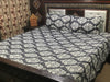 3D Leather Crystal Cotton Bedsheet AM3D-00309