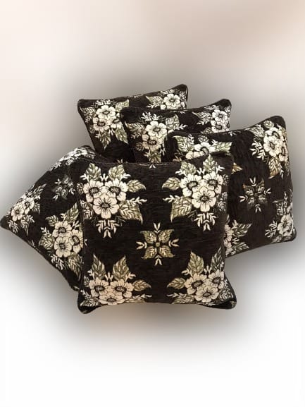 Luxury Velvet Jacquard Cushion Covers Pack of 5 AYCSH-00900