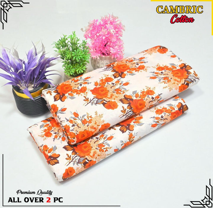 Micro Polo Cotton 2pcs Suit Amber Bloom