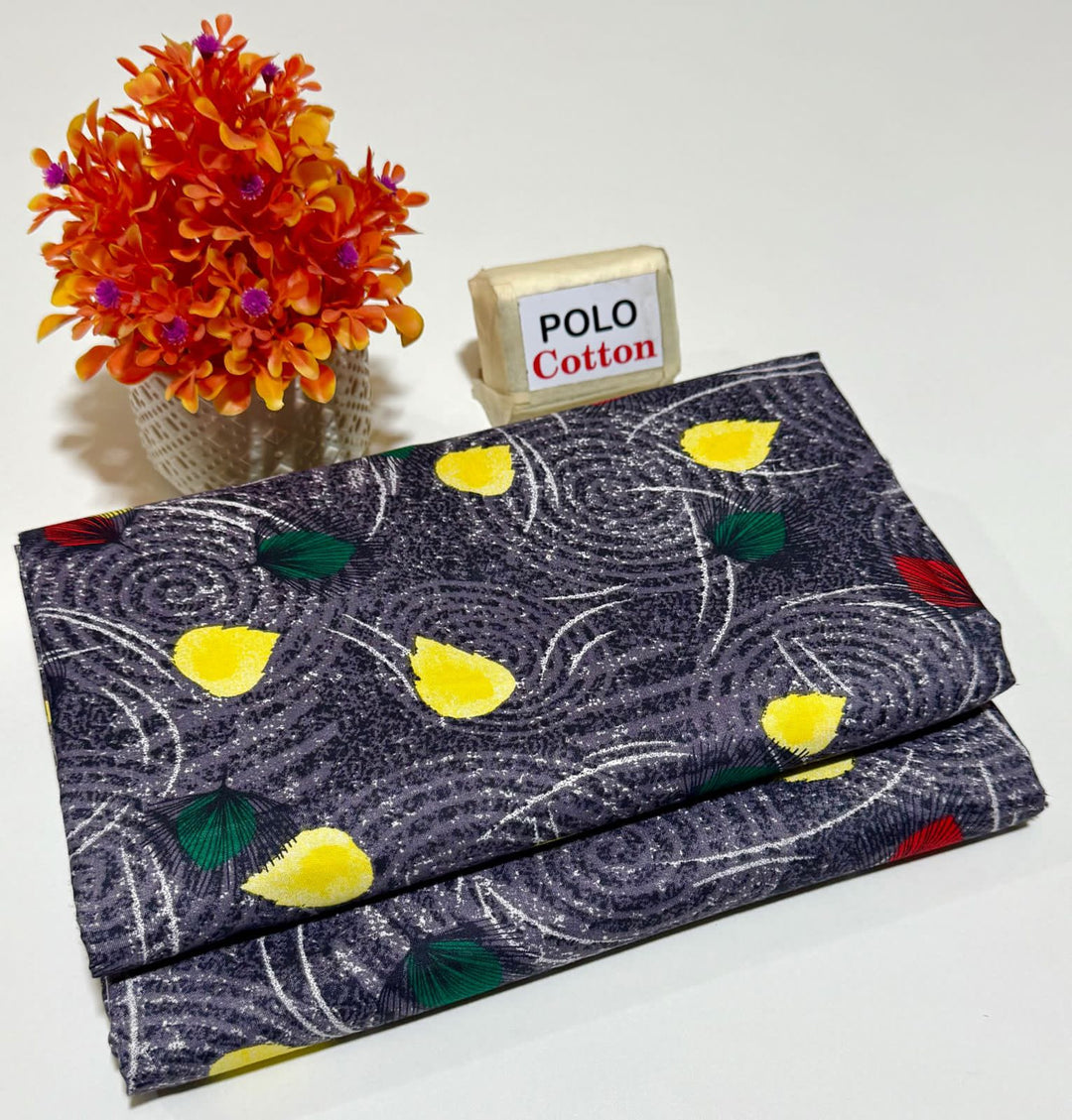 Micro Polo Cotton 2pcs Suit Inkwell Mosaic