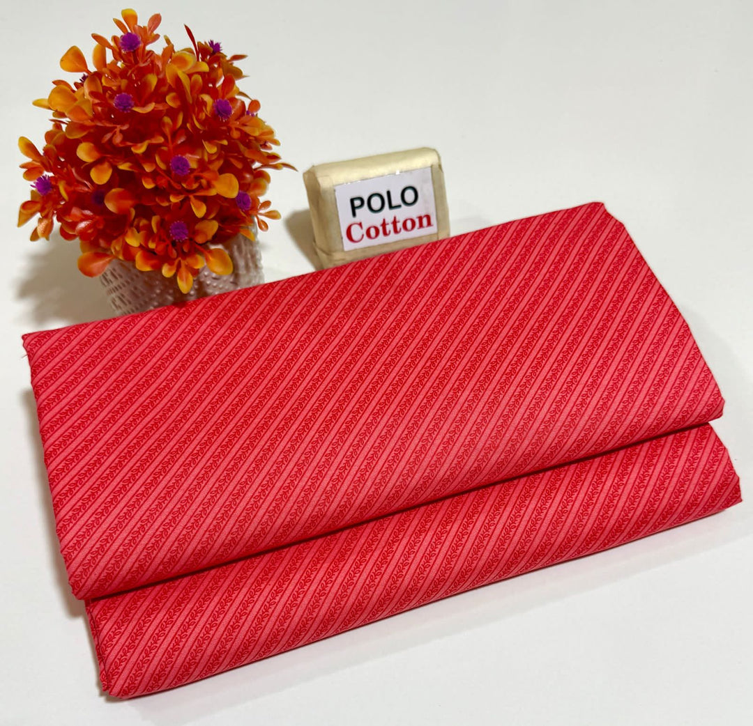 Micro Polo Cotton 2pcs Suit Ruby Ribbons