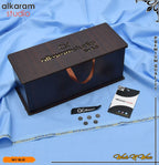 Carnivals Wash&Wear Boski Fabric for Men By Al-Karam in Wooden Box Sky Blue