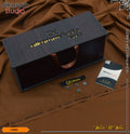 Carnivals Wash&Wear Boski Fabric for Men By Al-Karam in Wooden Box Caramel Dusk