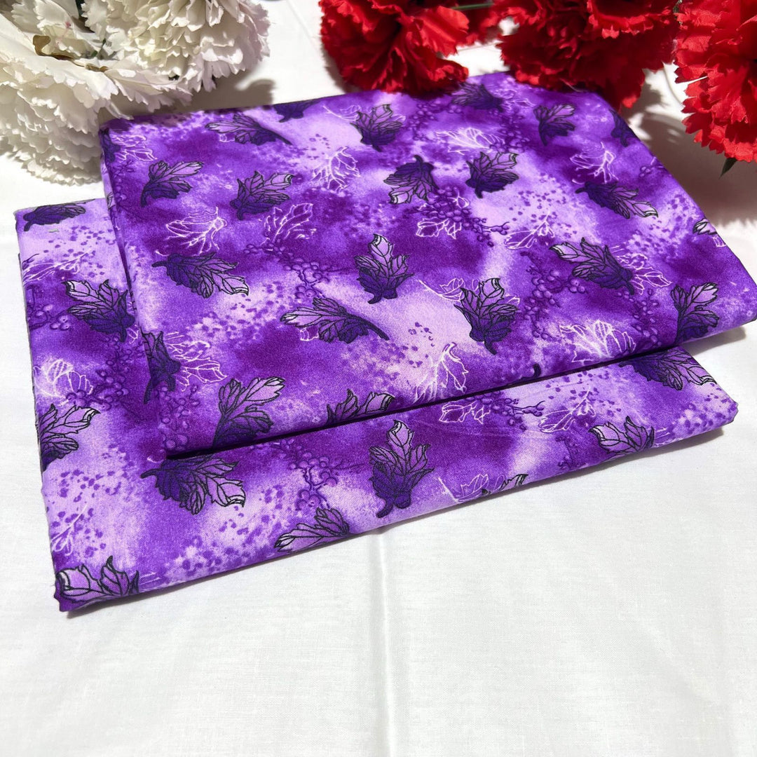 Micro Polo Cotton 2pcs Suit Ebony Vine Whisper