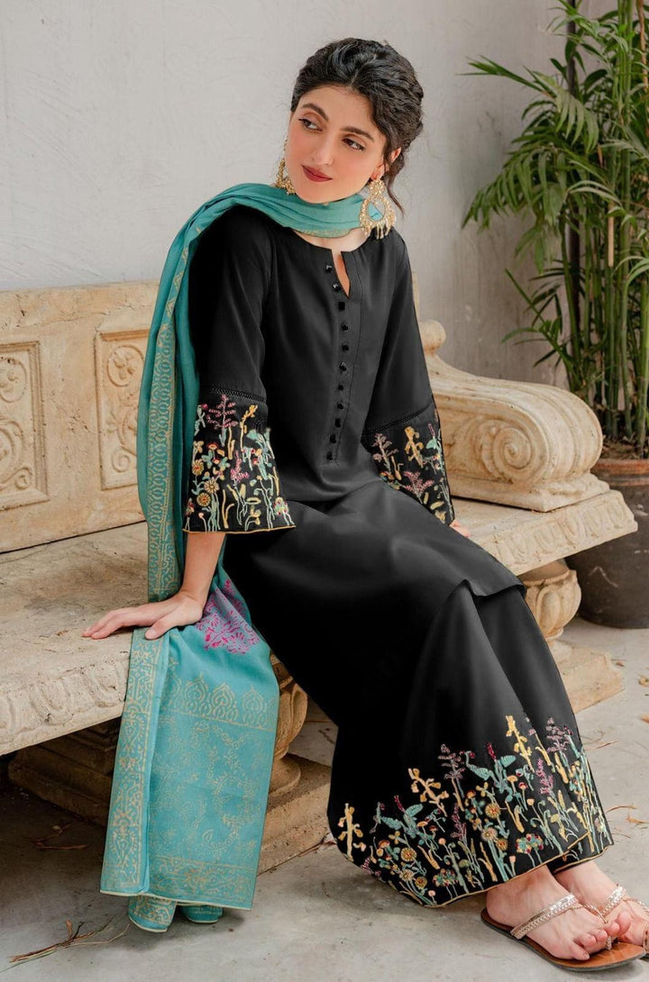 AISLING Embroidered Dhanak Fency 3pcs Vol 0121