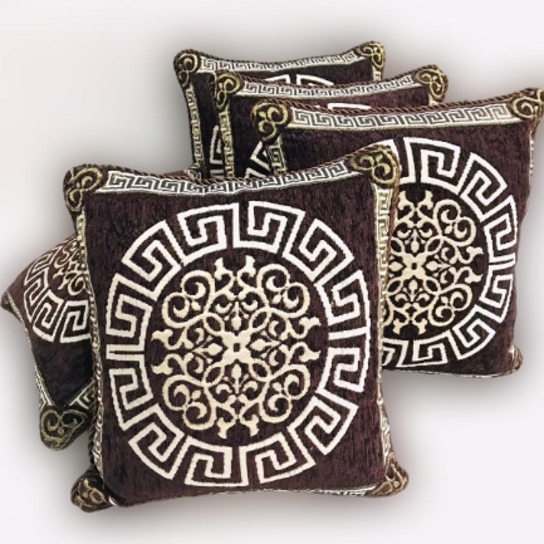 Luxury Velvet Jacquard Cushion Covers Pack of 5 AYCSH-00928