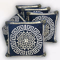 Luxury Velvet Jacquard Cushion Covers Pack of 5 AYCSH-00929
