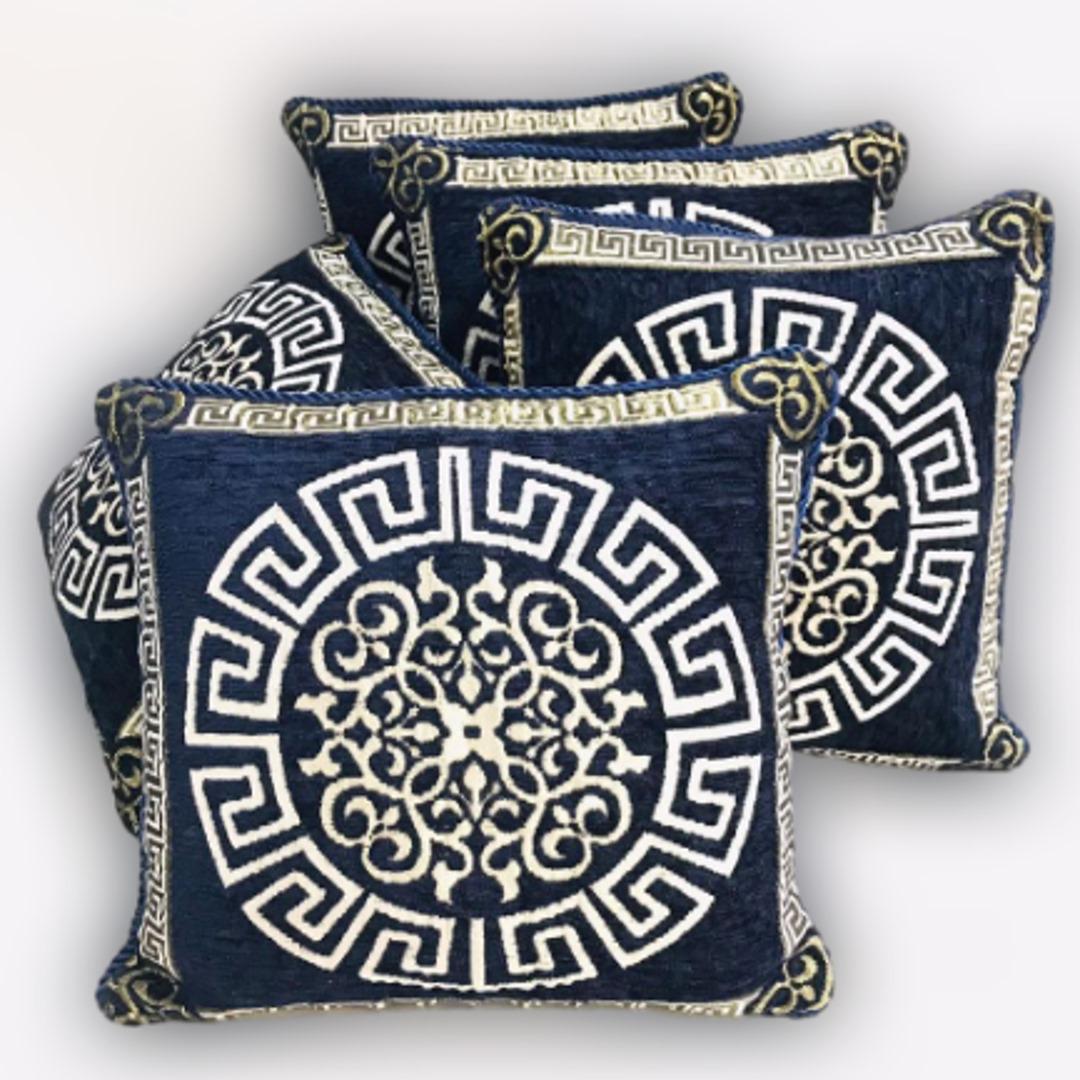 Luxury Velvet Jacquard Cushion Covers Pack of 5 AYCSH-00929