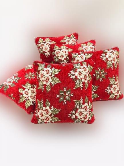 Luxury Velvet Jacquard Cushion Covers Pack of 5 AYCSH-00941