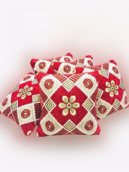 Luxury Velvet Jacquard Cushion Covers Pack of 5 AYCSH-00944