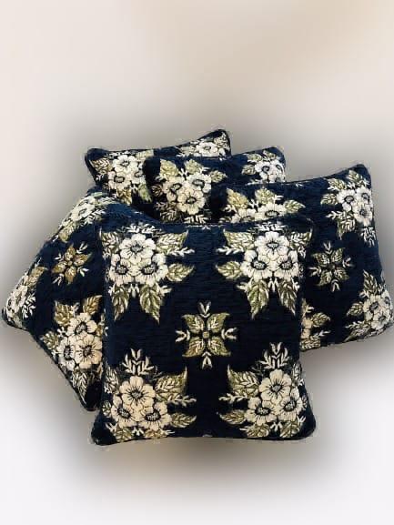Luxury Velvet Jacquard Cushion Covers Pack of 5 AYCSH-00946