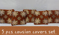 Luxury Velvet Jacquard Cushion Covers Pack of 5 AYCSH-00964