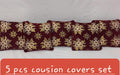 Luxury Velvet Jacquard Cushion Covers Pack of 5 AYCSH-00967