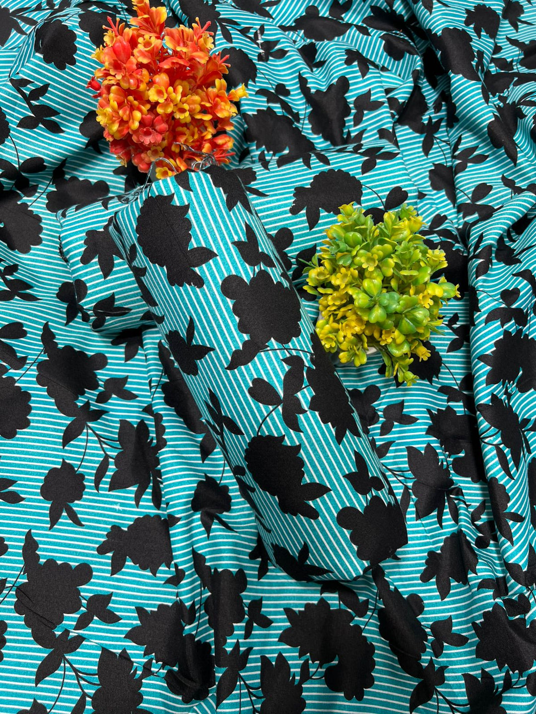 Micro Polo Cotton 2pcs Suit Ebony Magnolia