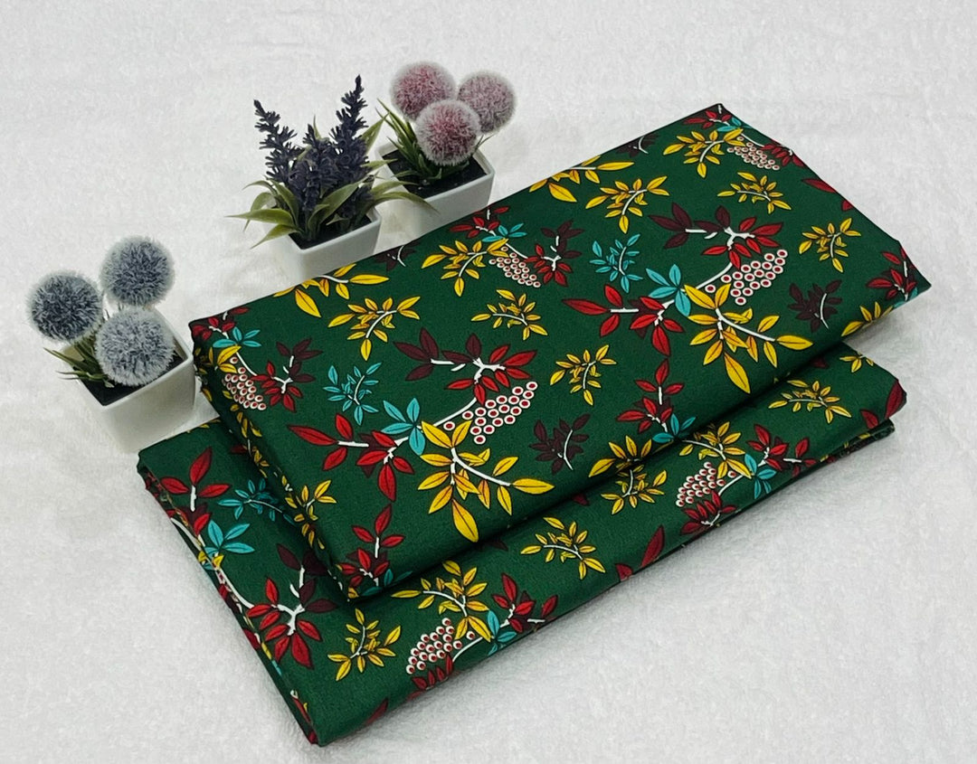 Micro Polo Cotton 2pcs Suit Forest Harvest