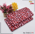 Summer Cotton All over 2pcs Premium Suit Pink Panthera