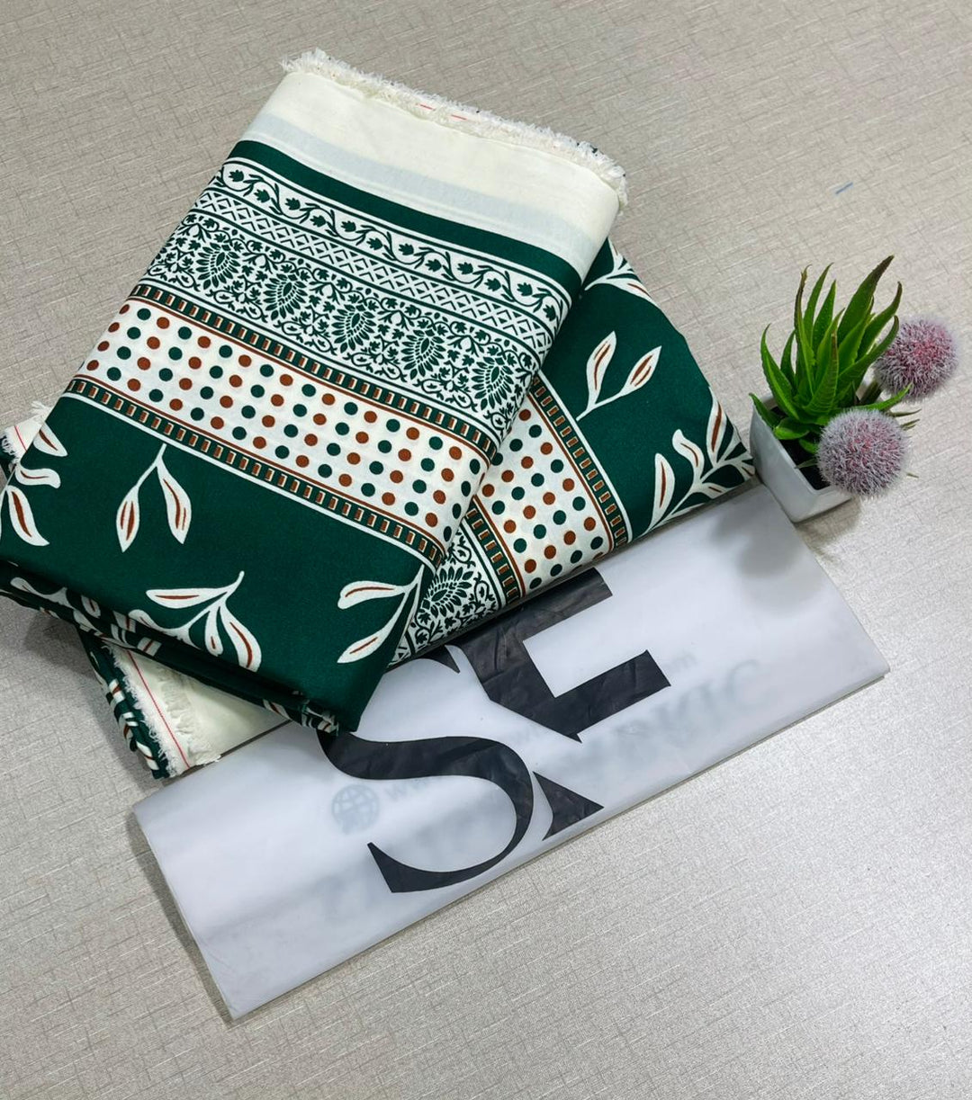 Summer Cotton All over 2pcs Premium Emerald Willow