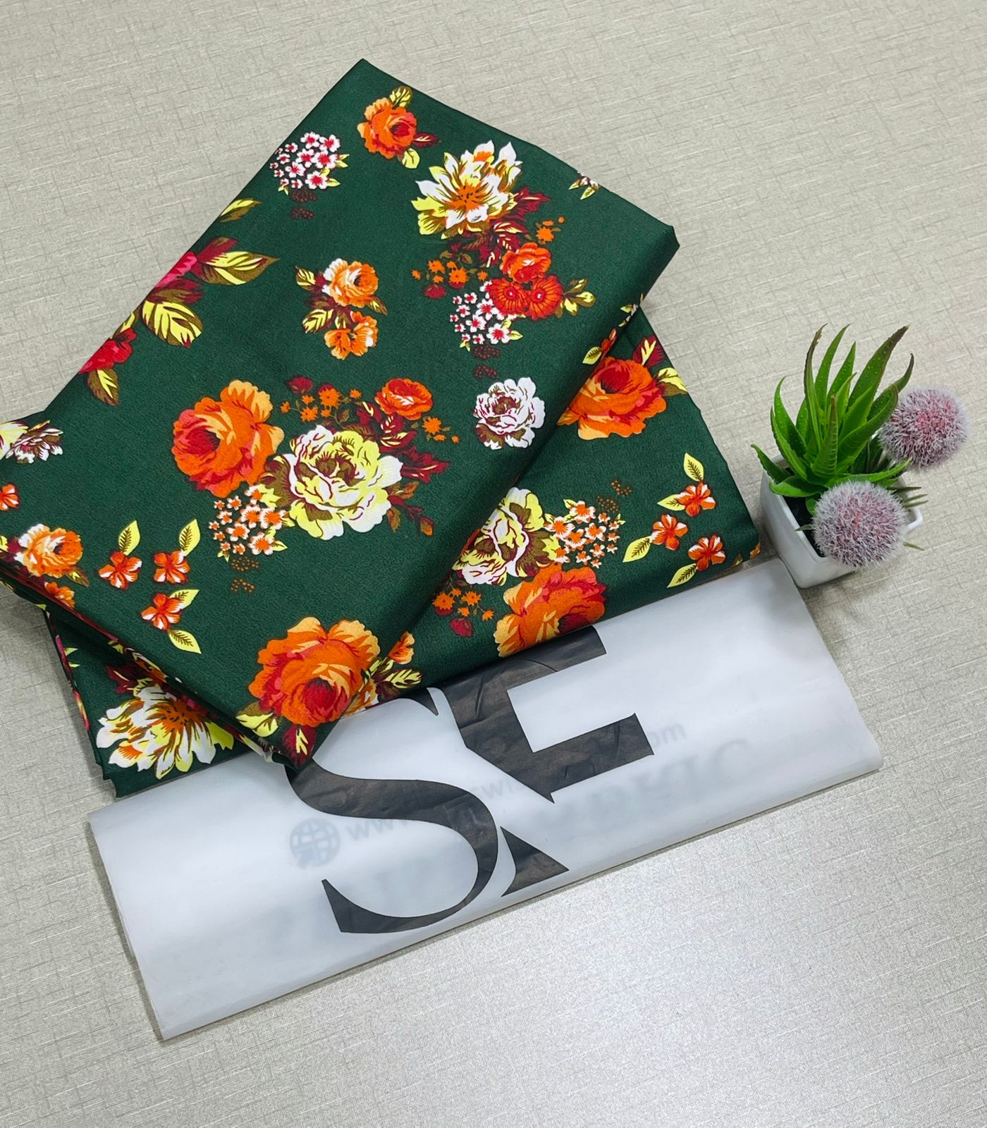 Summer Cotton All over 2pcs Premium Midnight Noor-e-Gulistan