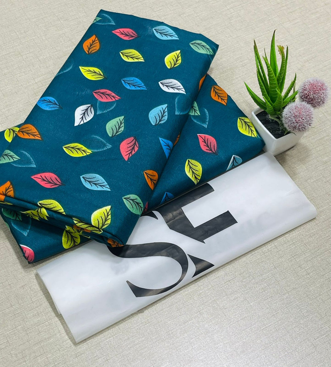 Summer Cotton All over 2pcs Premium Autumn Teal forest
