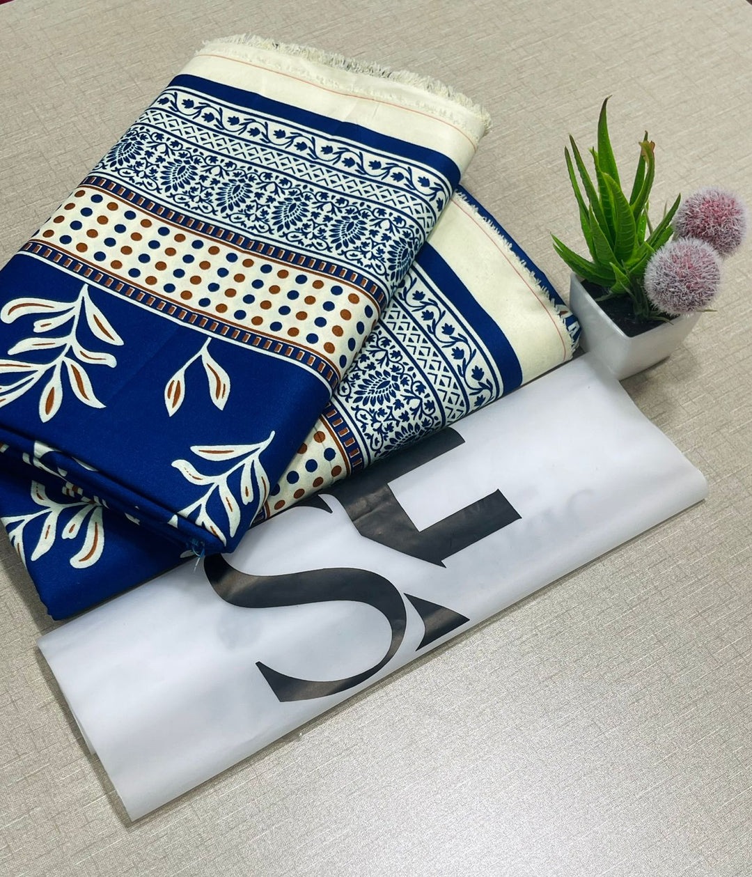 Summer Cotton All over 2pcs Premium Royal Borderland