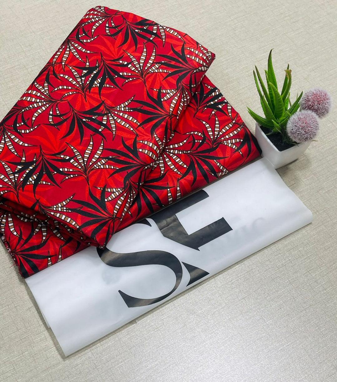 Summer Cotton All over 2pcs Premium Sapphire Galaxy Red