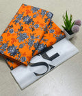 Summer Cotton All over 2pcs Premium Burnt Orange Floral