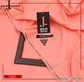 J. Junaid Jamshaid Online Premium Wash & Wear Suiting For Men Peach
