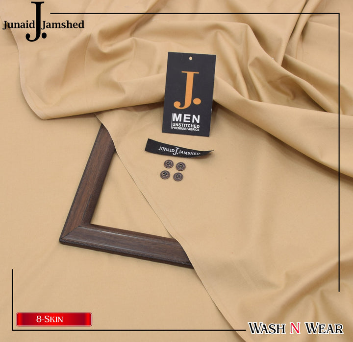 J. Junaid Jamshaid Online Premium Wash & Wear Suiting For Men Skin