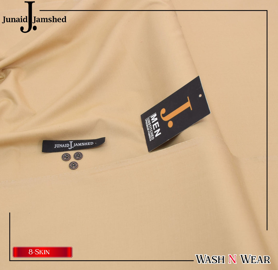 J. Junaid Jamshaid Online Premium Wash & Wear Suiting For Men Skin