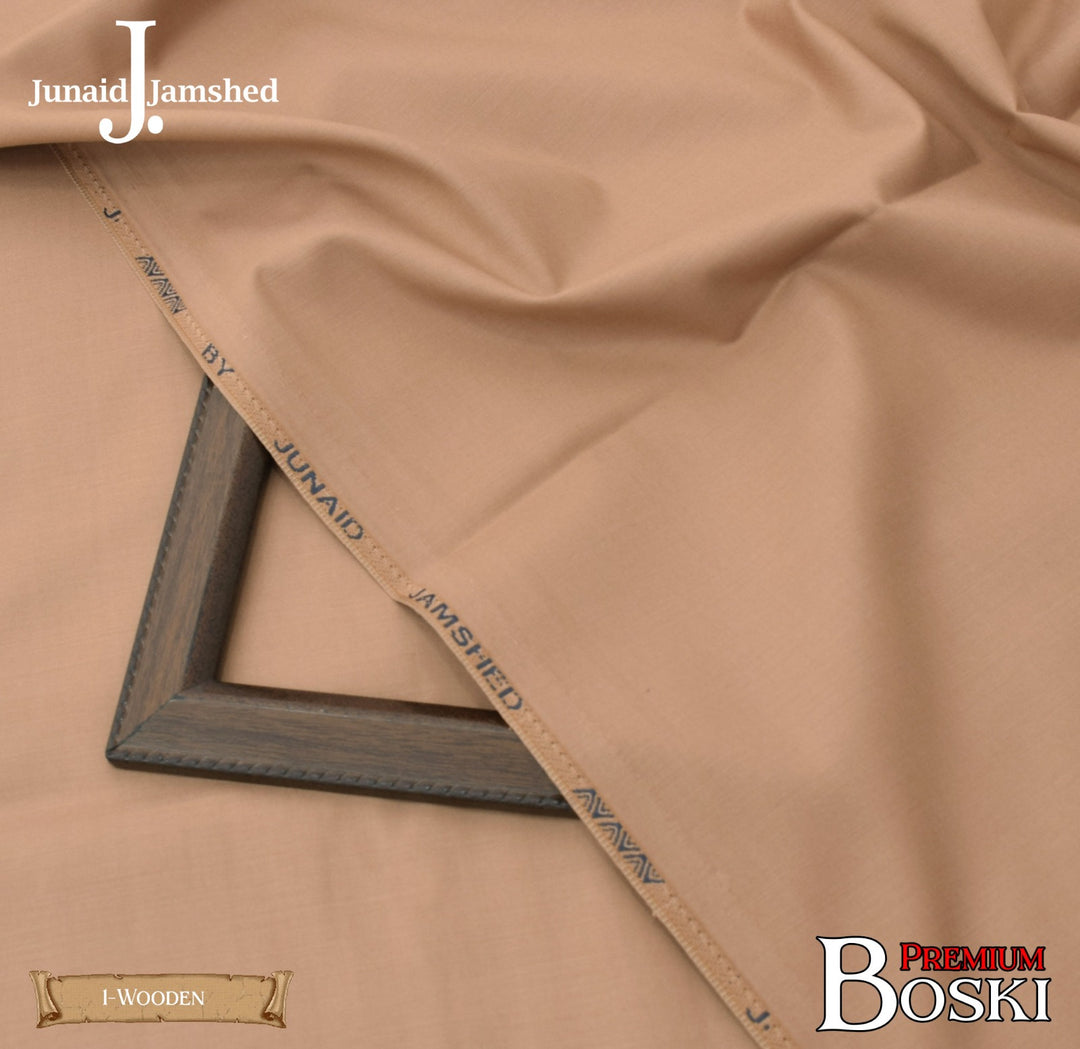 J. Junaid Jamshaid Online Premium Wash & Wear Suiting For Men Wooden