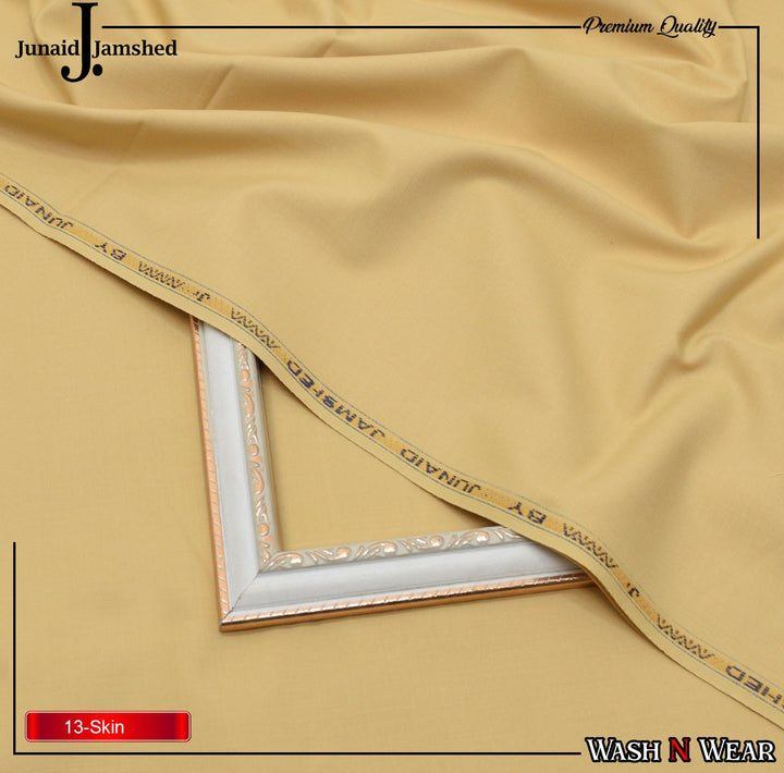J. Junaid Jamshaid Online Premium Wash & Wear Suiting For Men Skin
