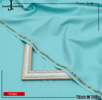 J. Junaid Jamshaid Online Premium Wash & Wear Suiting For Aqua
