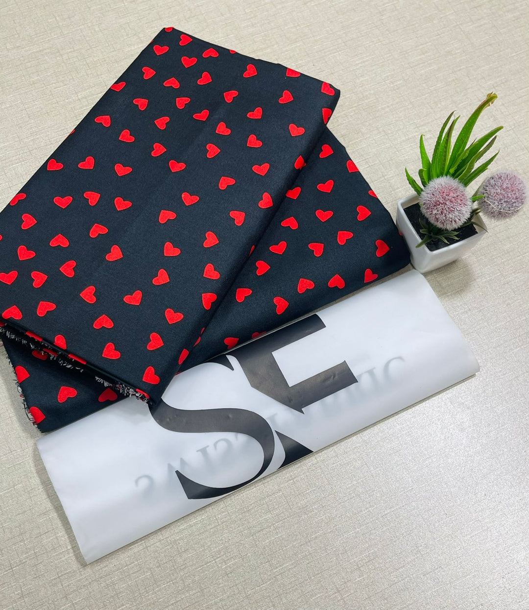 Summer Cotton All over 2pcs Premium Heart strings