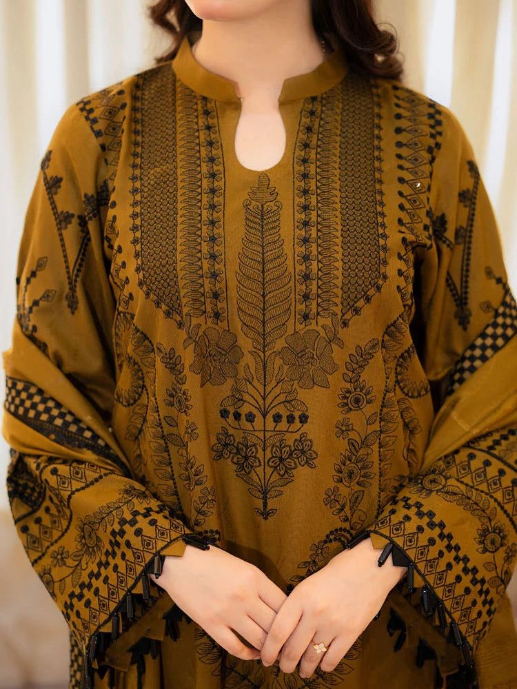 Summer Lawn Embroidery 3pcs Collection AYL3-10732