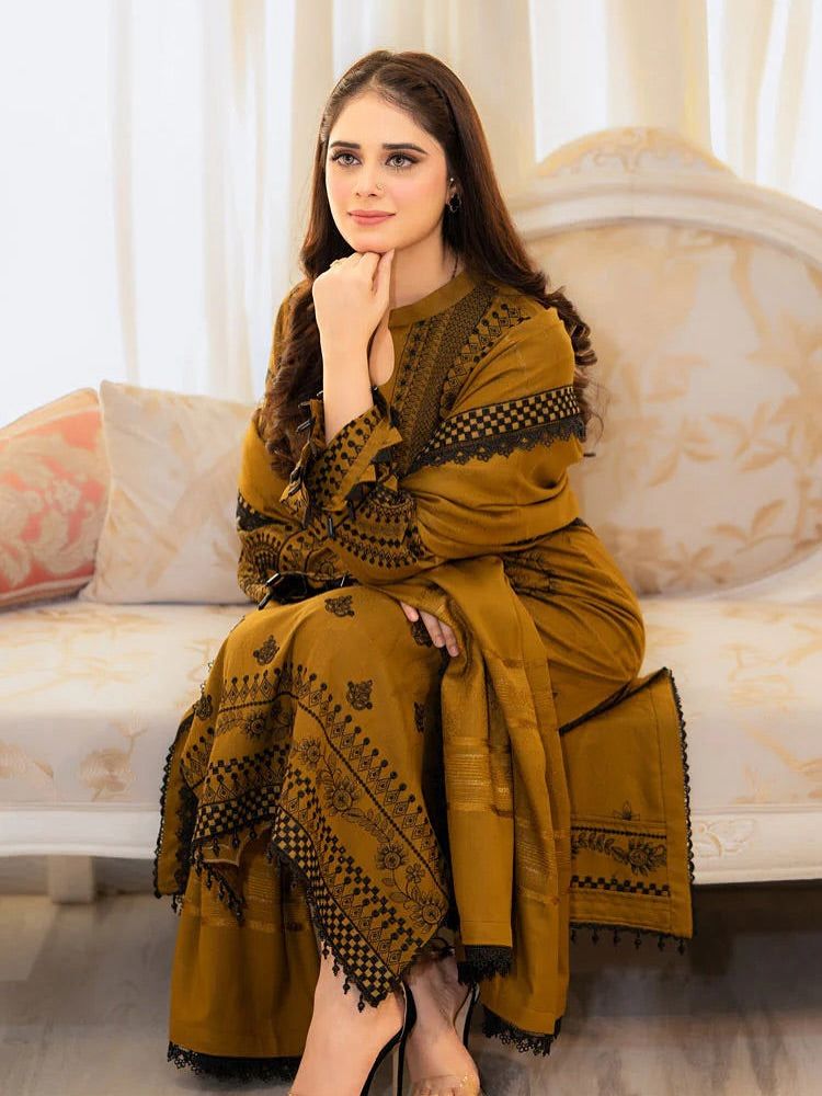 Summer Lawn Embroidery 3pcs Collection AYL3-10732