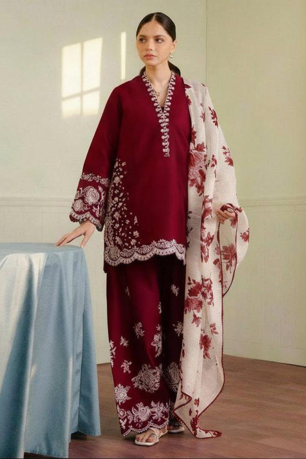 Summer Lawn Embroidery 3pcs Collection AYL3-10733