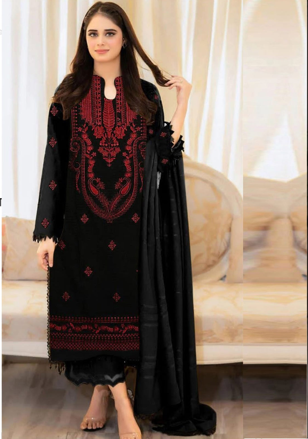 Summer Lawn Embroidery 3pcs Collection AYL3-10735