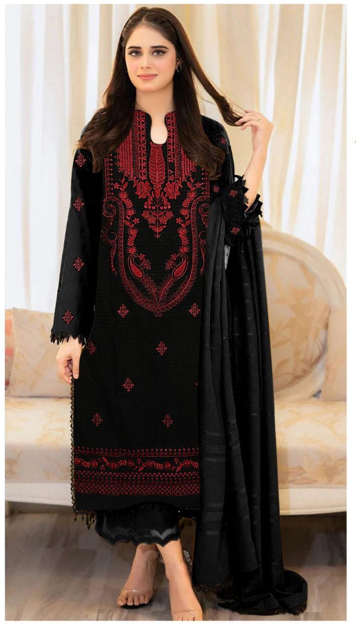Summer Lawn Embroidery 3pcs Collection AYL3-10735