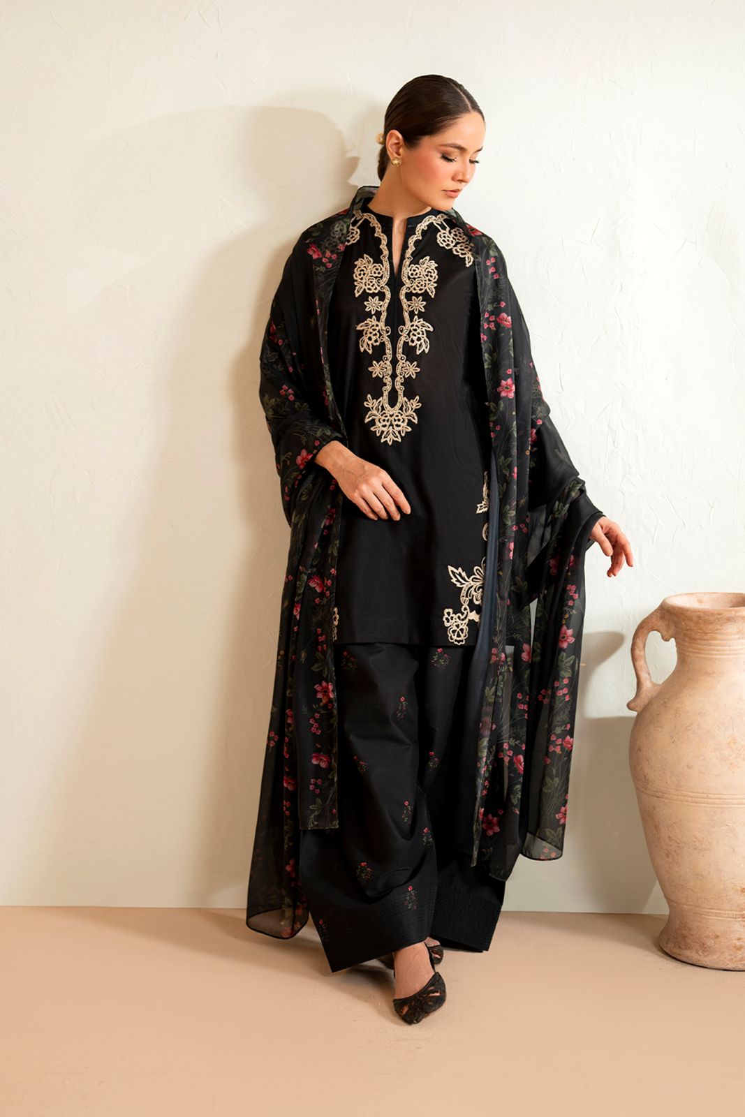 Summer Lawn Embroidery 3pcs Collection AYL3-10737