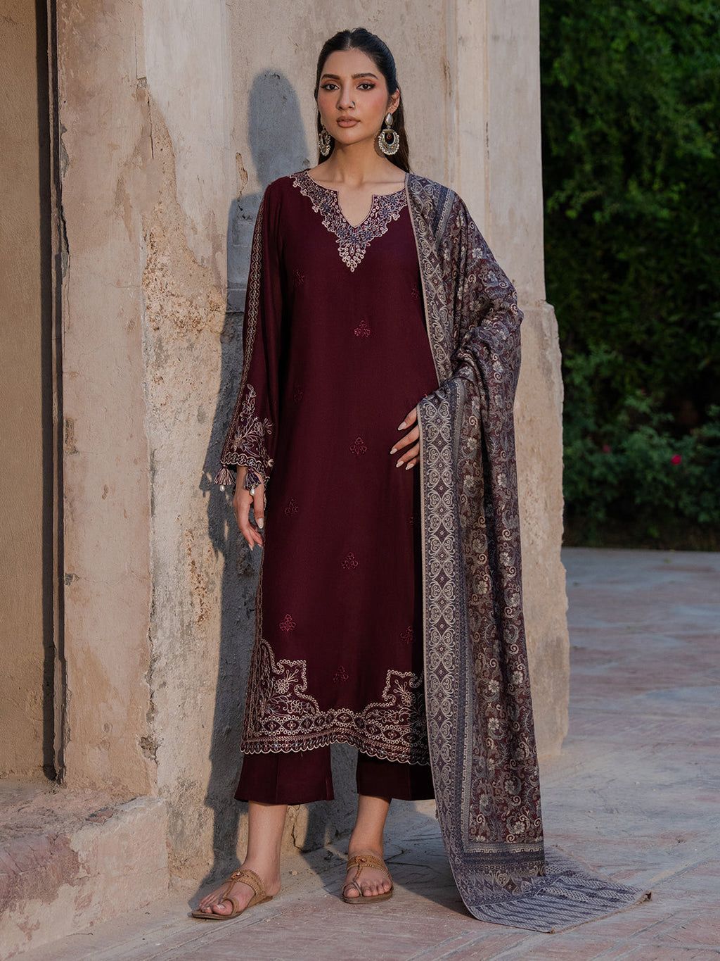 Summer Lawn Embroidery 3pcs Collection AYL3-10738