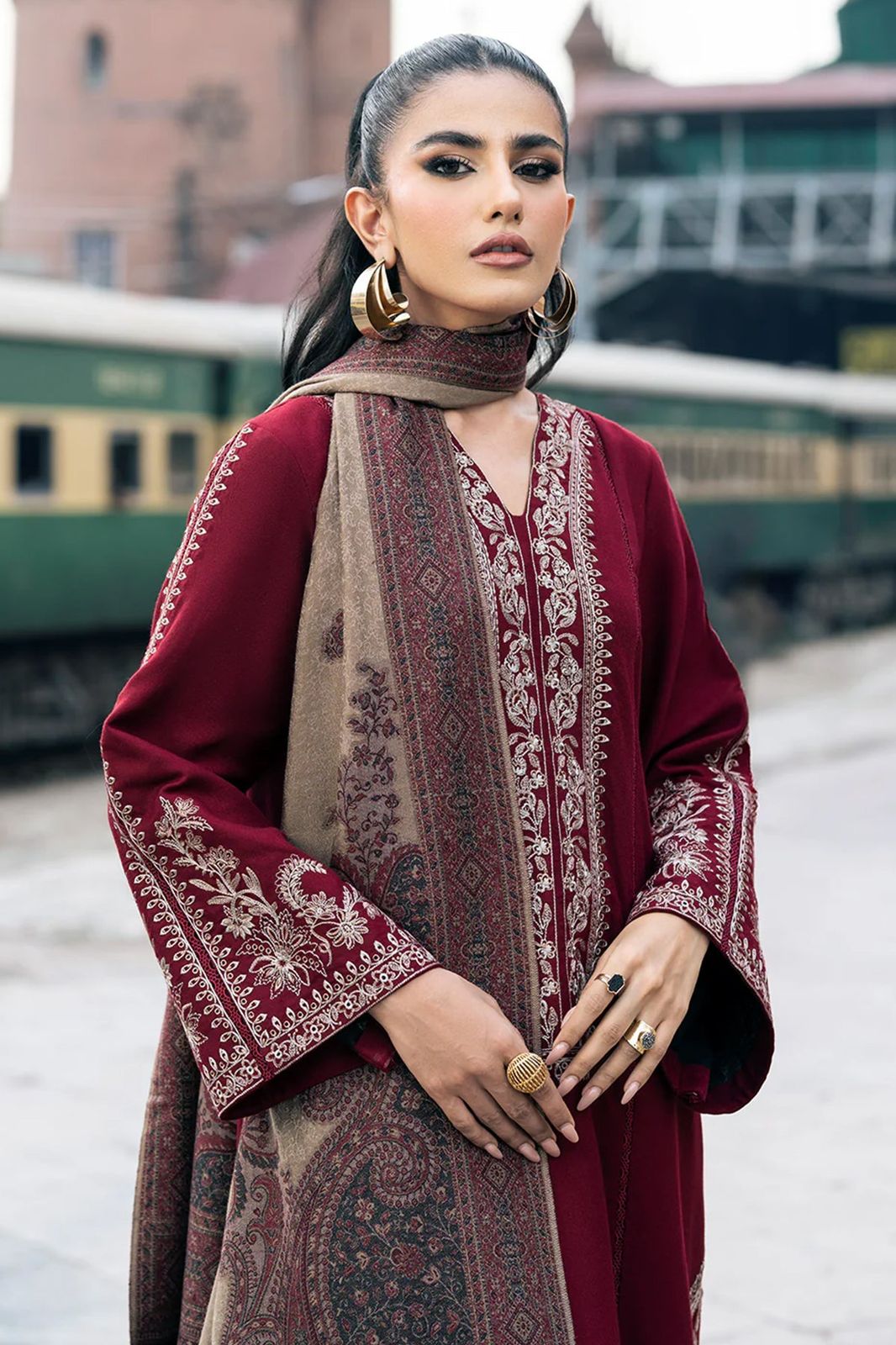 Summer Lawn Embroidery 3pcs Collection AYL3-10739