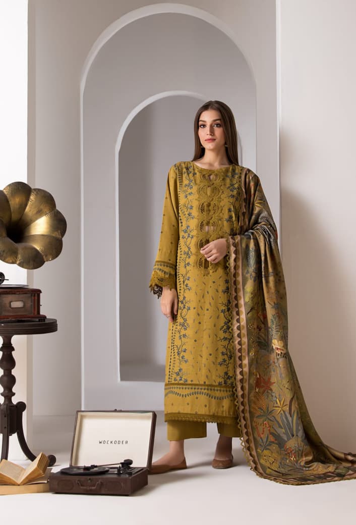 Summer Lawn Embroidery 3pcs Collection AYL3-10742