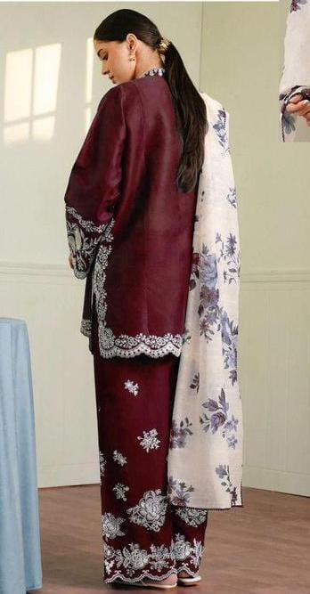 Summer Lawn Embroidery 3pcs Collection AYL3-10746