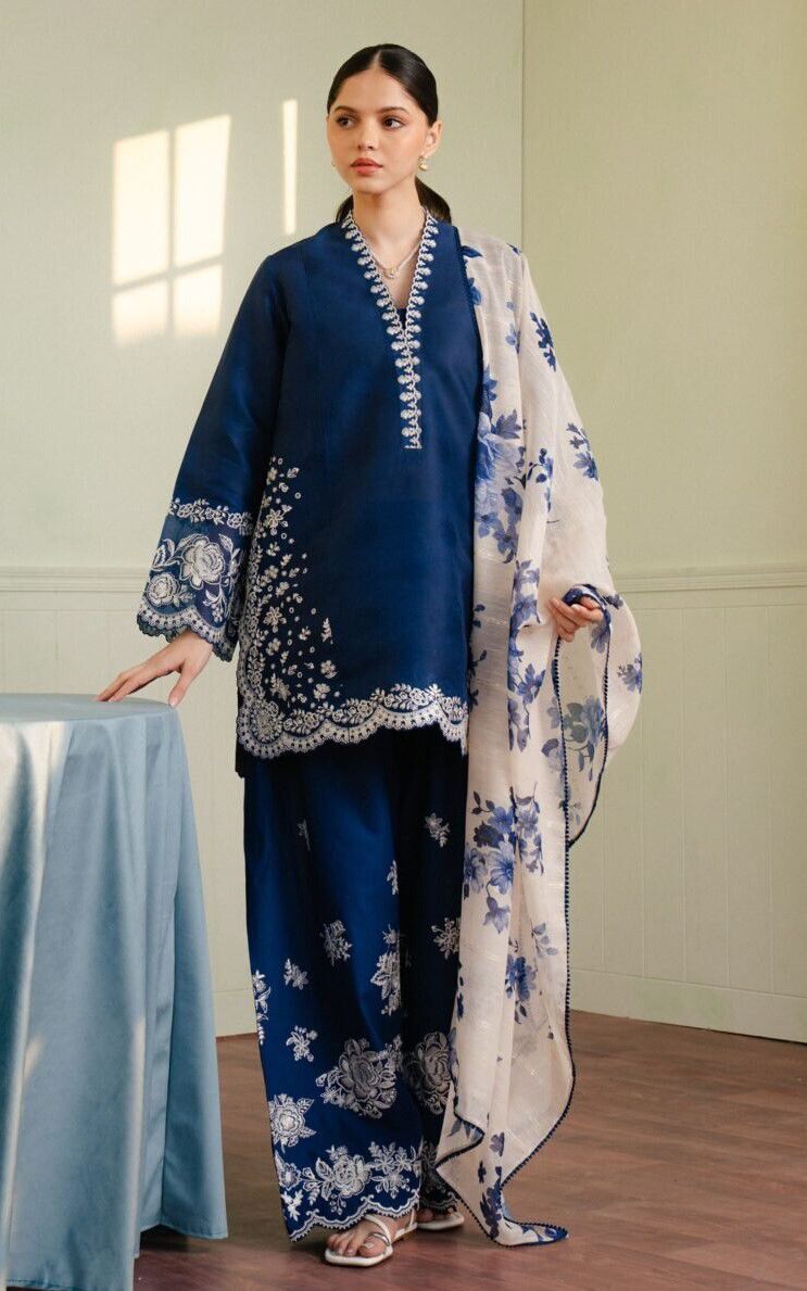Summer Lawn Embroidery 3pcs Collection AYL3-10749