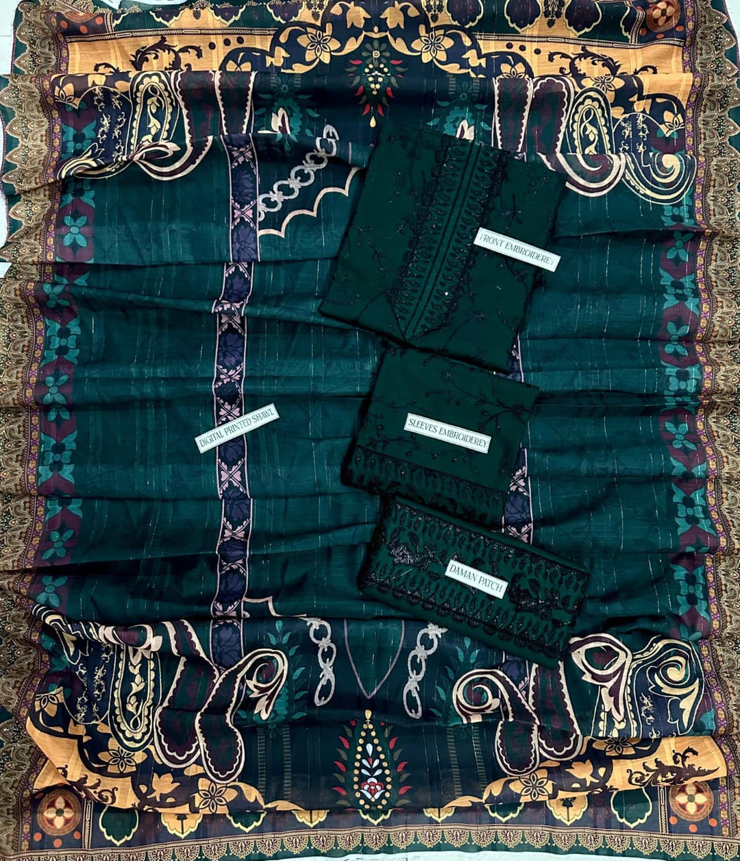 Summer Lawn Embroidery 3pcs Collection AYL3-10756