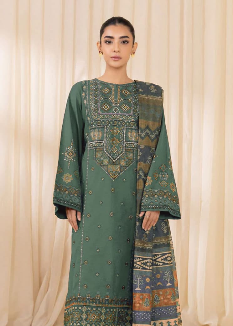 Summer Lawn Embroidery 3pcs Collection AYL3-10753