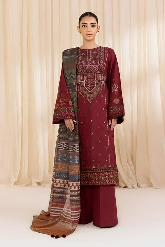 Summer Lawn Embroidery 3pcs Collection AYL3-10752