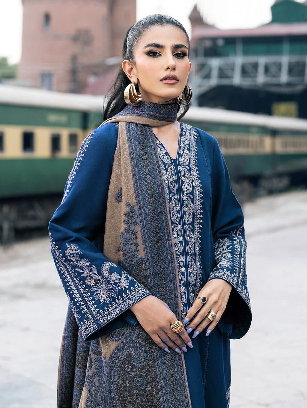 Summer Lawn Embroidery 3pcs Collection AYL3-10741