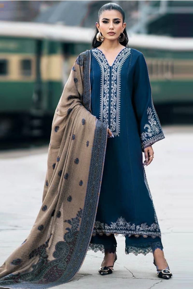 Summer Lawn Embroidery 3pcs Collection AYL3-10741