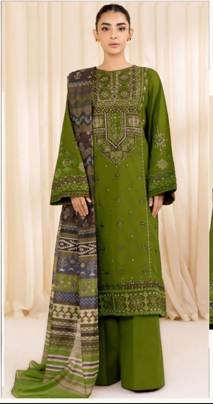 Summer Lawn Embroidery 3pcs Collection AYL3-10745